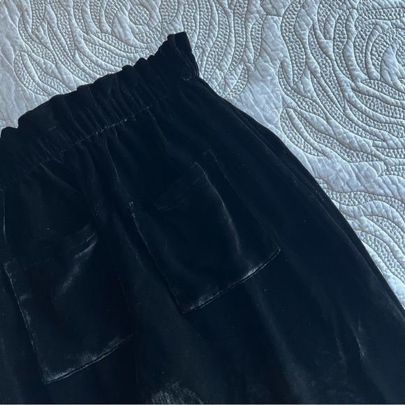 Emerson Fry - Paris Pant - Black Silk Velvet - Picture 10 of 12